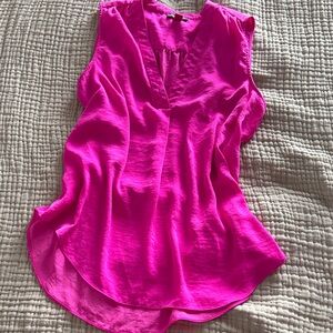 Vince Camuto Fuchsia Sleeveless Blouse